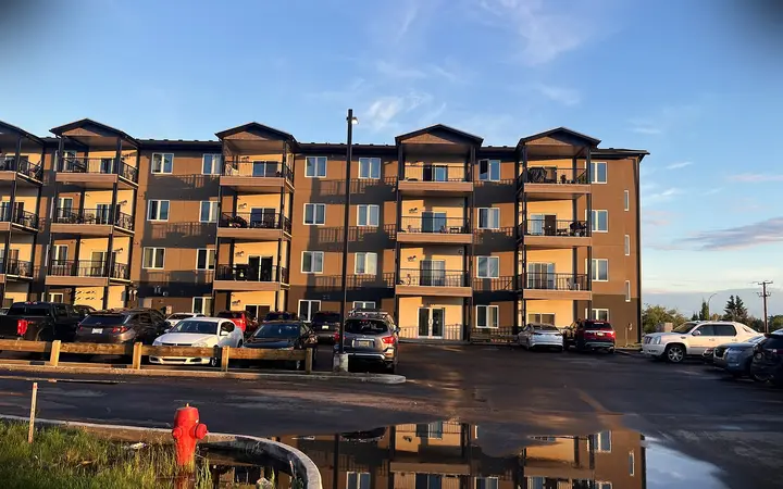 North Battleford Apartments, on site